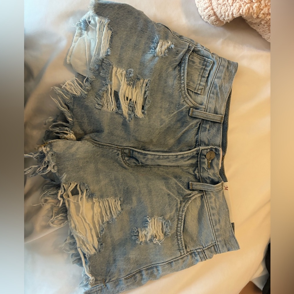 Jean shorts